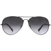 Banana Republic Aviator|Aviator^Sunglasses BR 4004/S 6LB 9O Ruthenium Dark Grey Gradie
