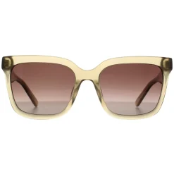 Banana Republic Square^Sunglasses BR 3006/S 0OX HA Crystal Green Brown Gradie