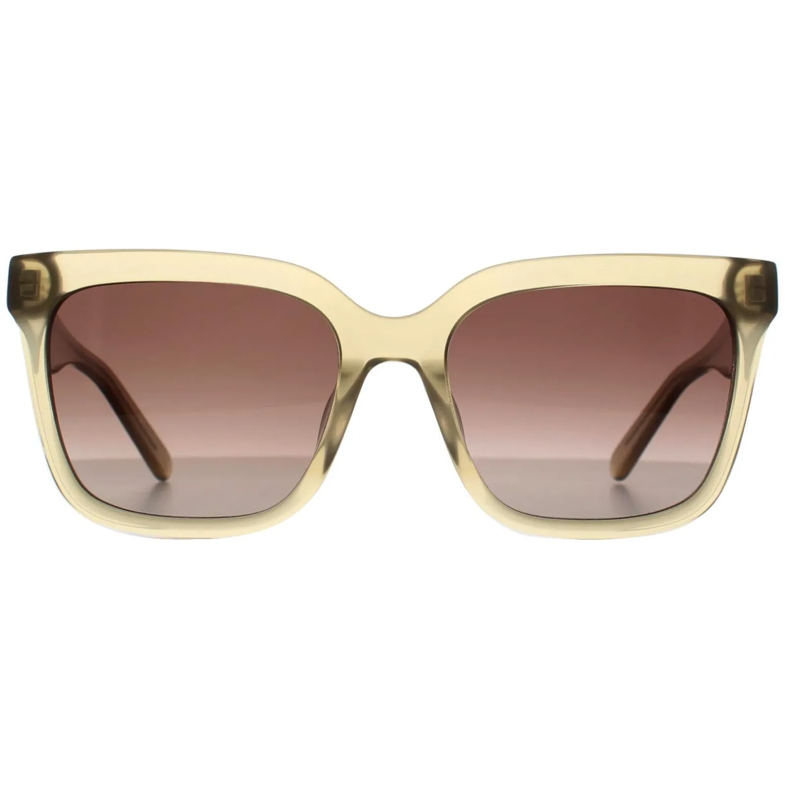 Banana Republic Square^Sunglasses BR 3006/S 0OX HA Crystal Green Brown Gradie