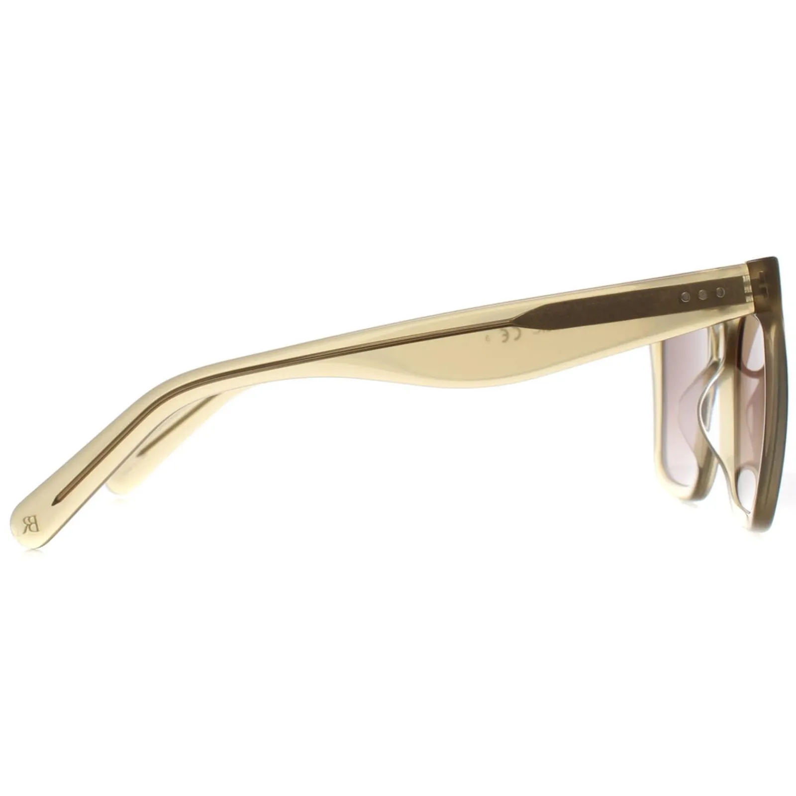 Banana Republic Square^Sunglasses BR 3006/S 0OX HA Crystal Green Brown Gradie