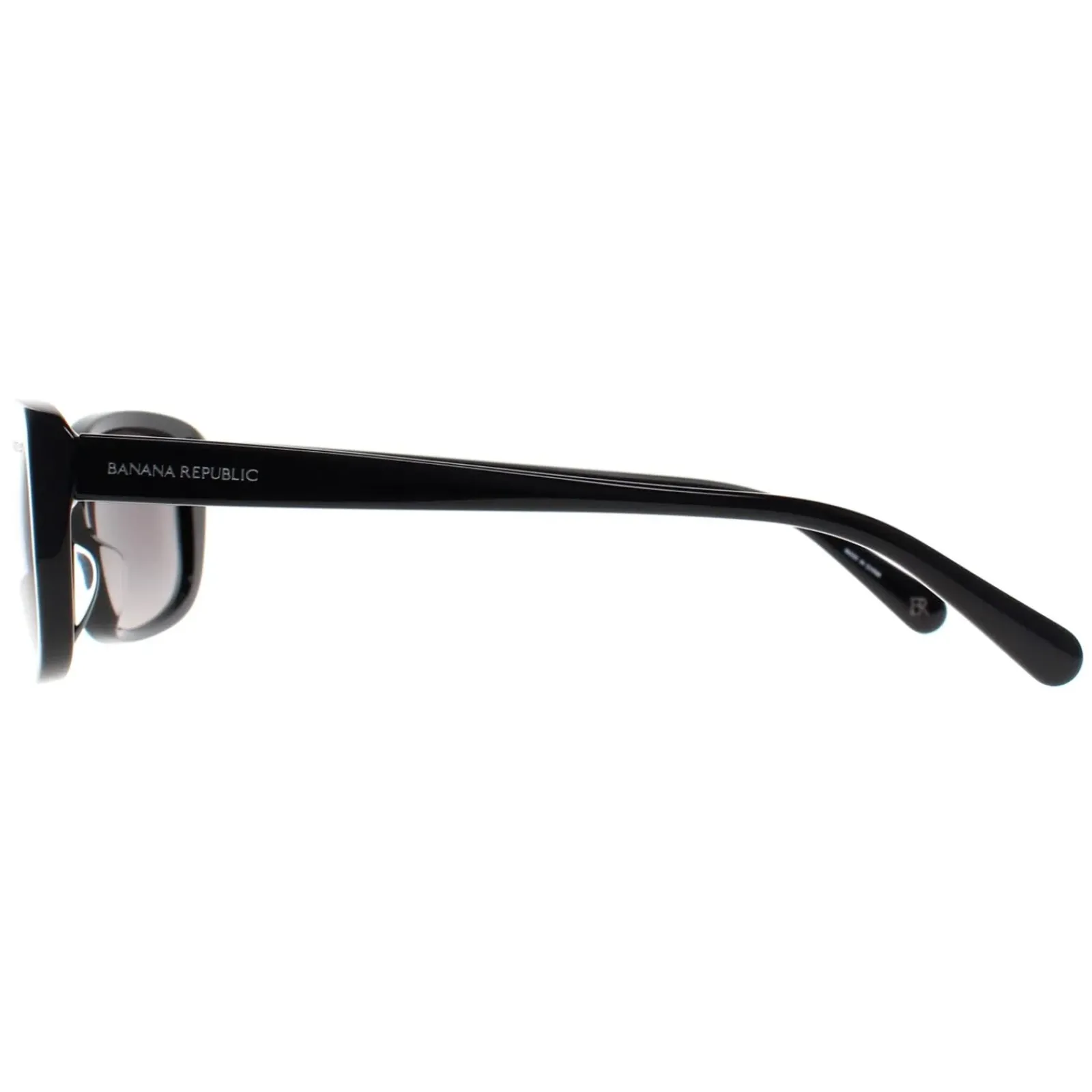Banana Republic Polarised|Rectangle^Sunglasses BR 2008/S 807 WJ Black Grey Gradient Polari