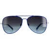 Benetton Aviator^Sunglasses BE7011 686 Blue Blue Gradient