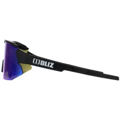 Bliz Sport^Sunglasses Breeze Small ZB7012-0435 Black Brown Blue Mirror