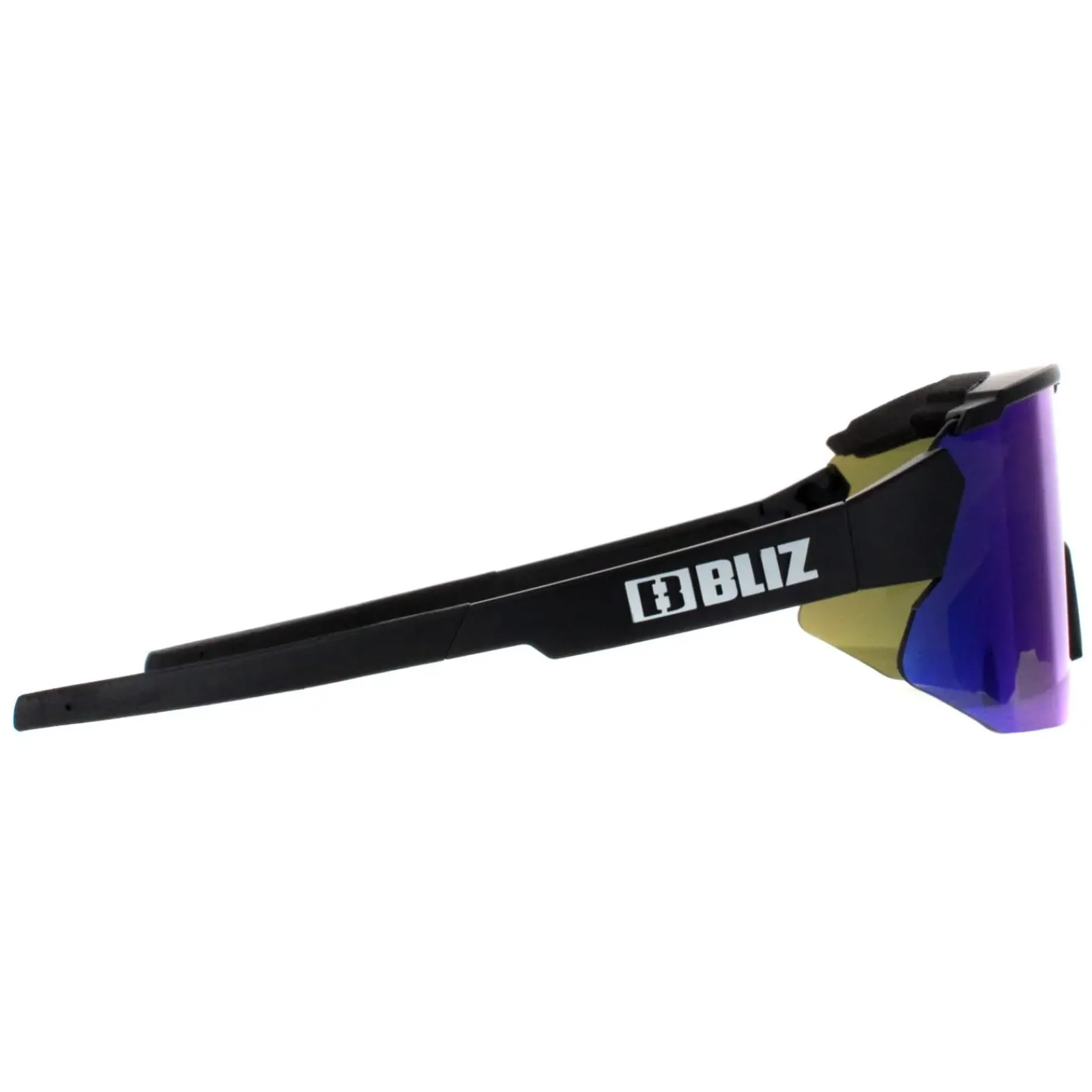Bliz Sport^Sunglasses Breeze Small ZB7012-0435 Black Brown Blue Mirror