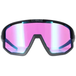 Bliz Sport^Sunglasses Fusion ZB7005-0633 Black Rose Violet Blue Mirror