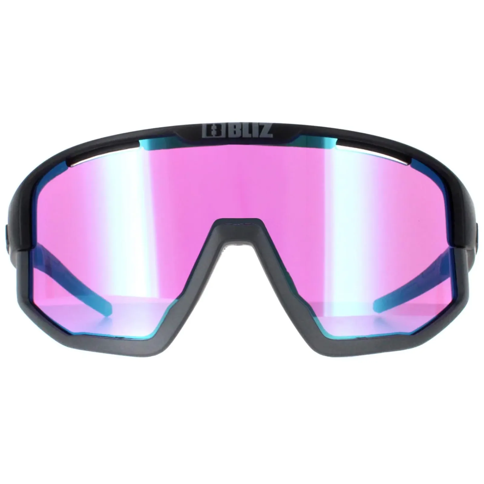 Bliz Sport^Sunglasses Fusion ZB7005-0633 Black Rose Violet Blue Mirror