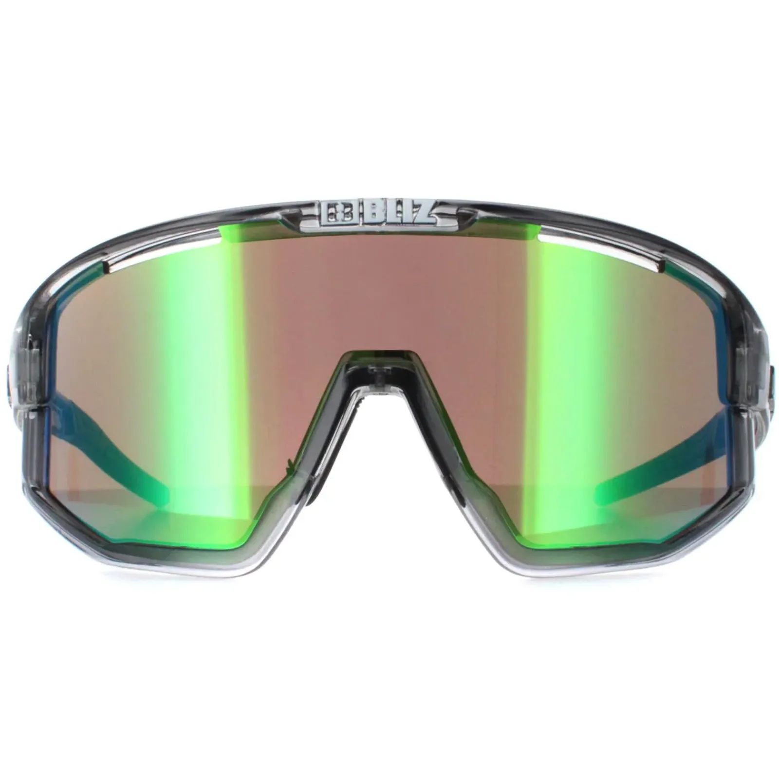 Bliz Sport^Sunglasses Fusion ZB7005-1133 Crystal Black Brown Green Mirror