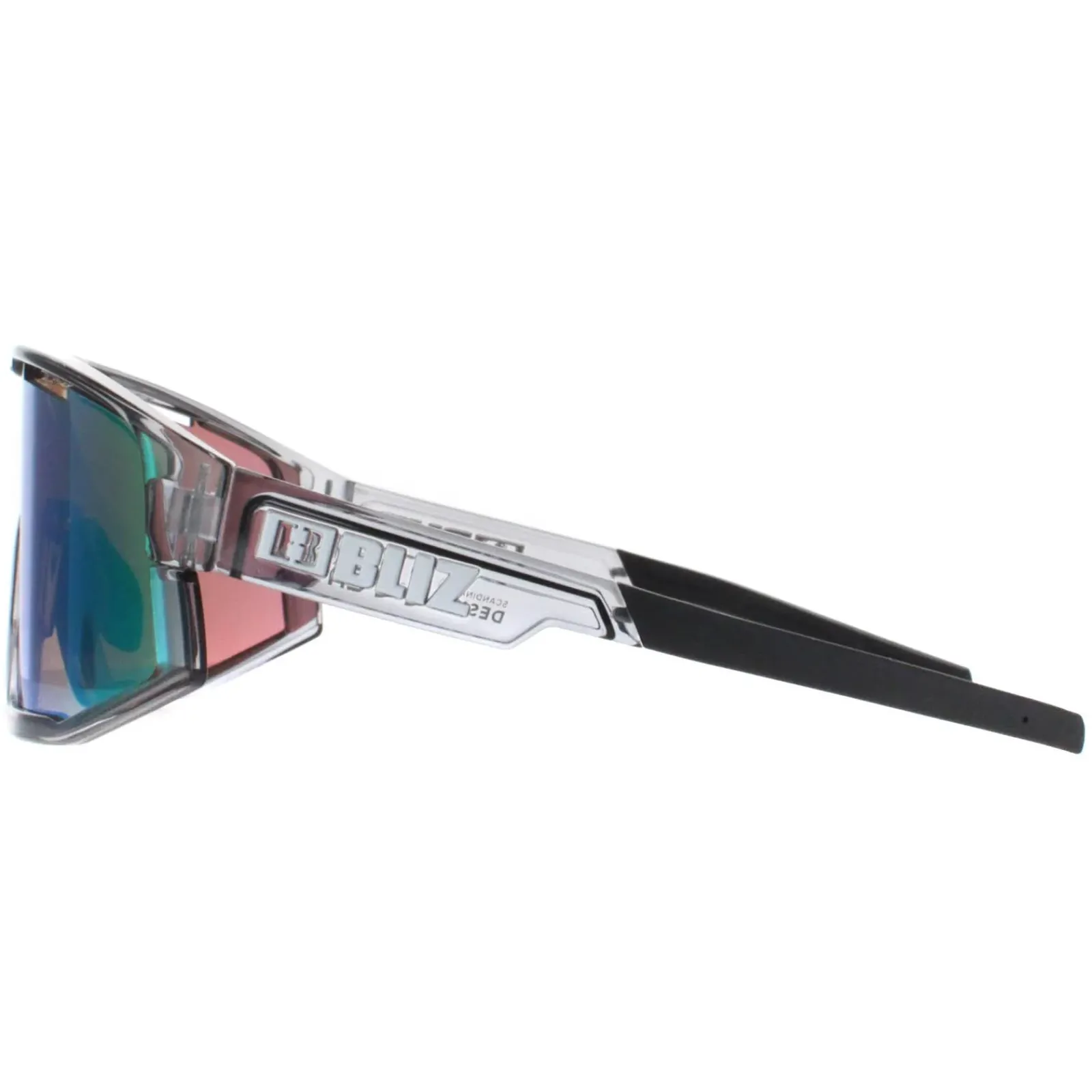 Bliz Sport^Sunglasses Fusion ZB7005-1133 Crystal Black Brown Green Mirror