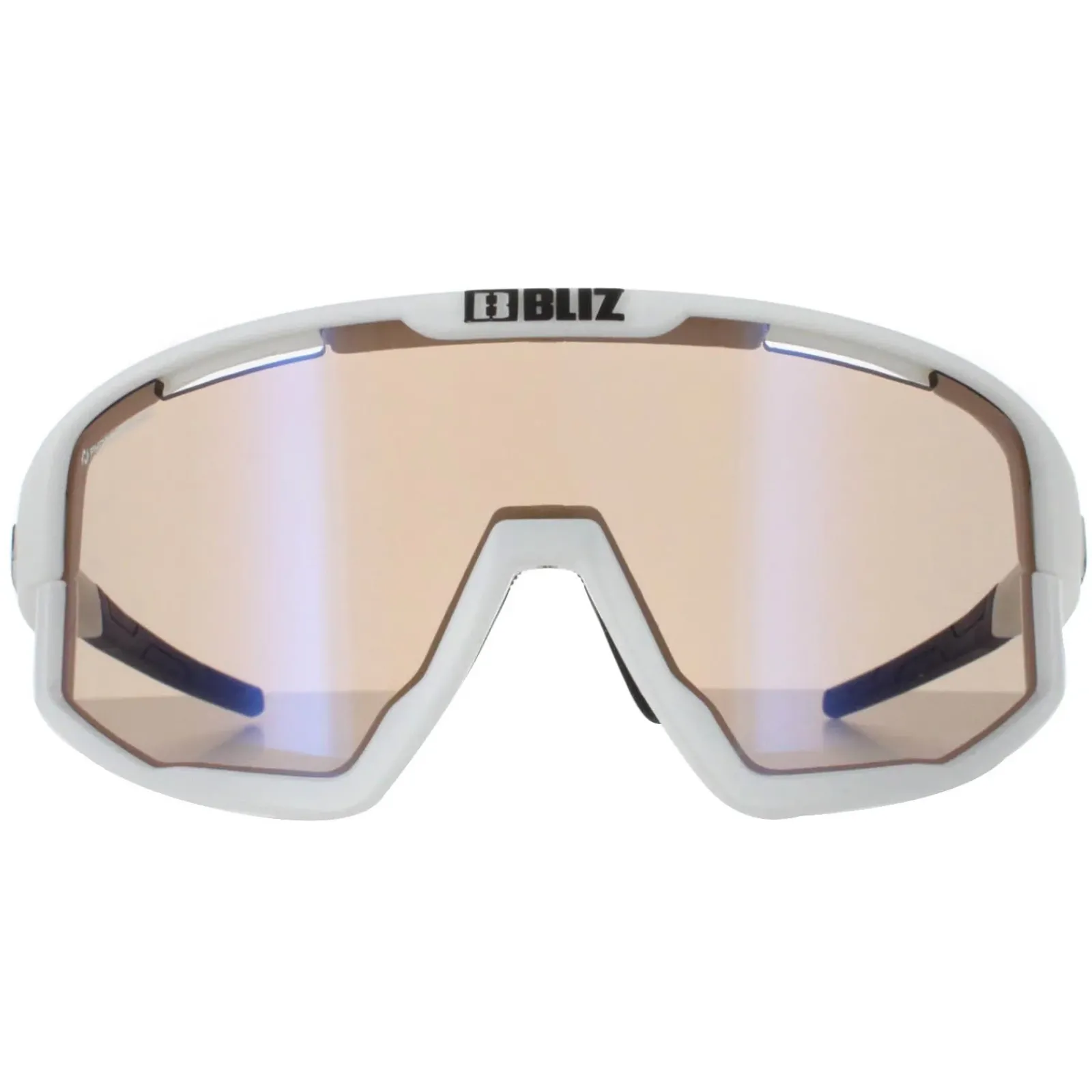 Bliz Sport^Sunglasses Fusion ZB7005-0233 White Brown Blue Mirror