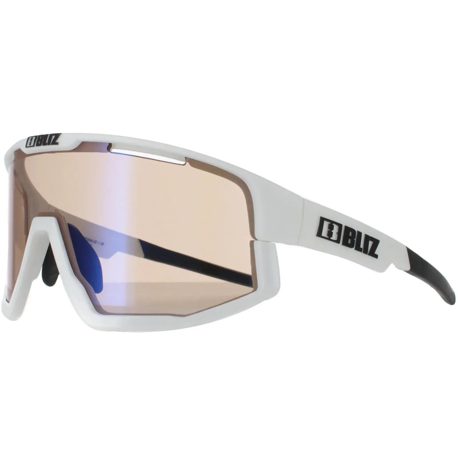 Bliz Sport^Sunglasses Fusion ZB7005-0233 White Brown Blue Mirror