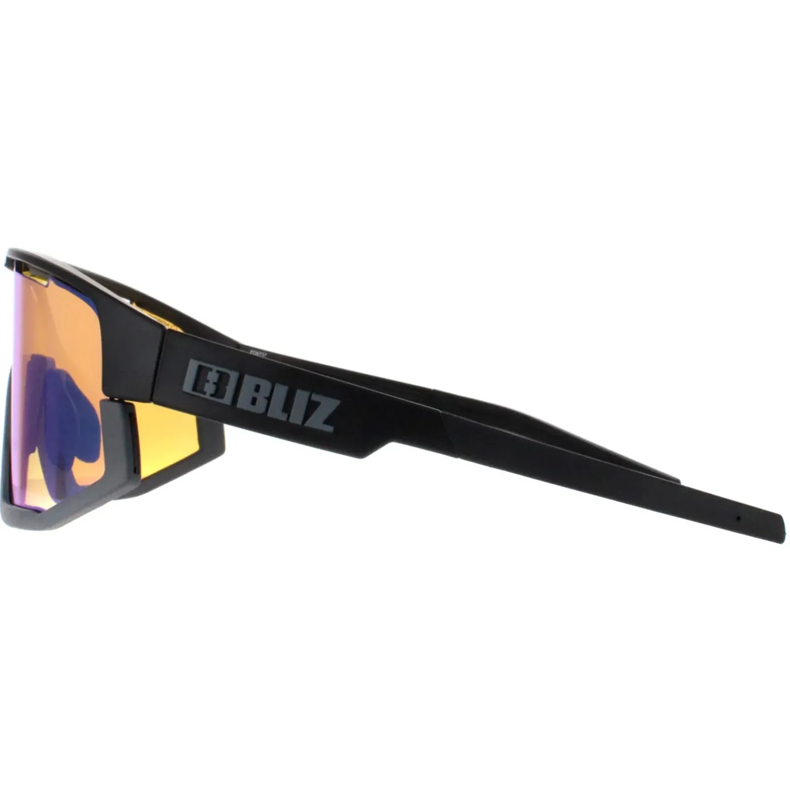 Bliz Sport^Sunglasses Fusion ZB7005-0333 Black Coral Orange Blue Mirror
