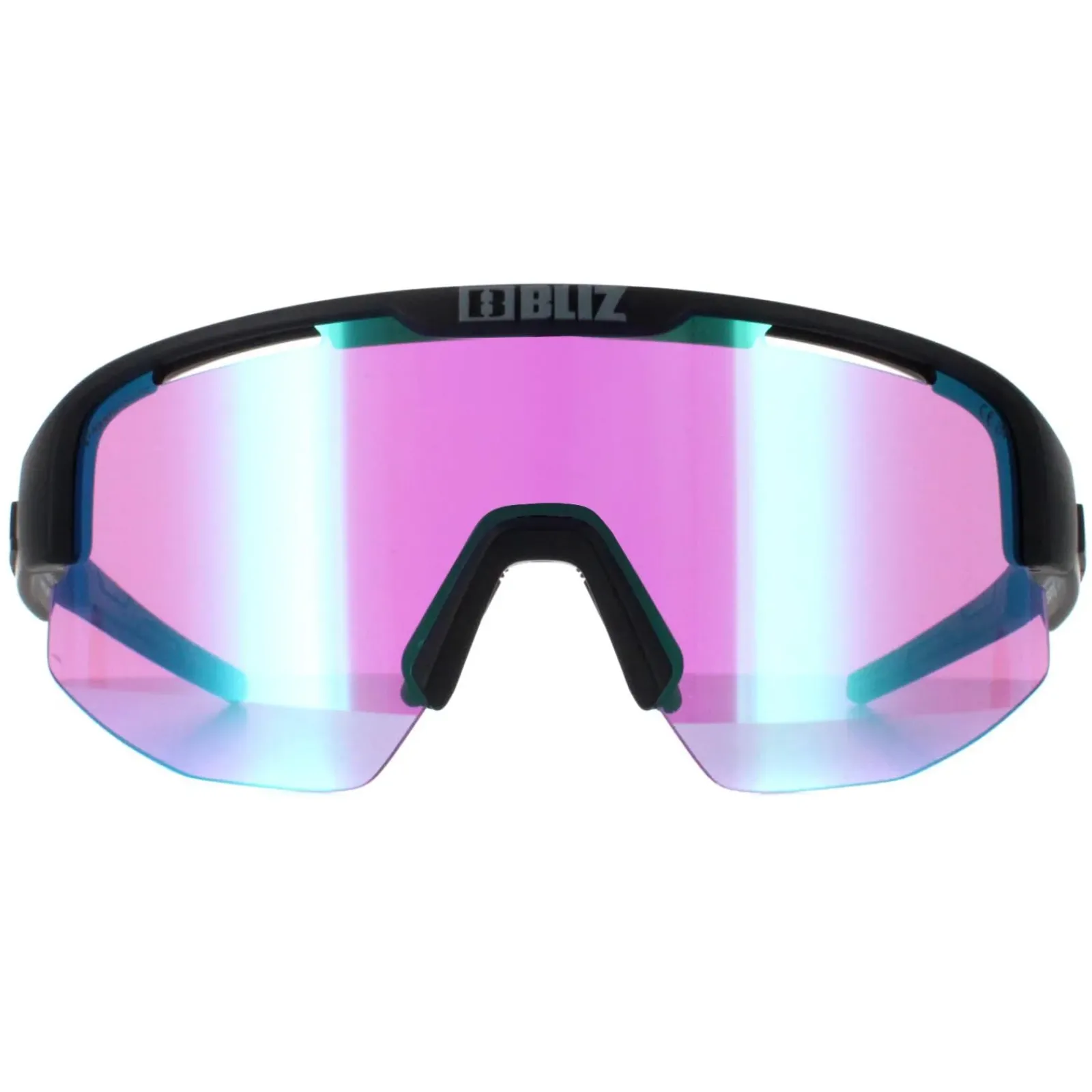 Bliz Sport^Sunglasses Matrix Small ZB7007-0130 Black Rose Violet Blue Mirror