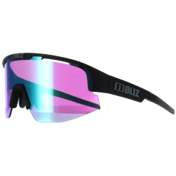 Bliz Sport^Sunglasses Matrix Small ZB7007-0130 Black Rose Violet Blue Mirror