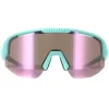 Bliz Sport^Sunglasses Matrix Small ZB7007-0530 Matte Pastel Mint Brown Rose