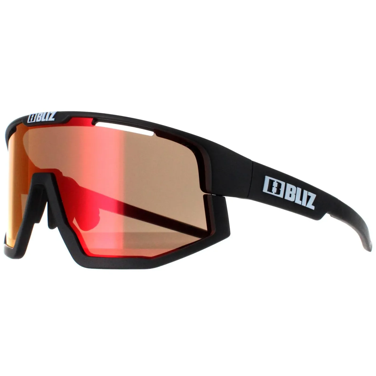 Bliz Sport^Sunglasses Vision ZB7001-0537 Black Brown Red Mirror
