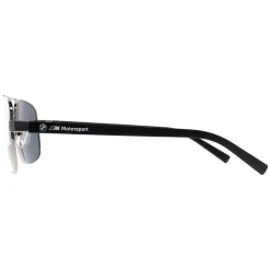 BMW Polarised^Sunglasses BS0039 15D Matte Light Ruthenium Smoke Polarized