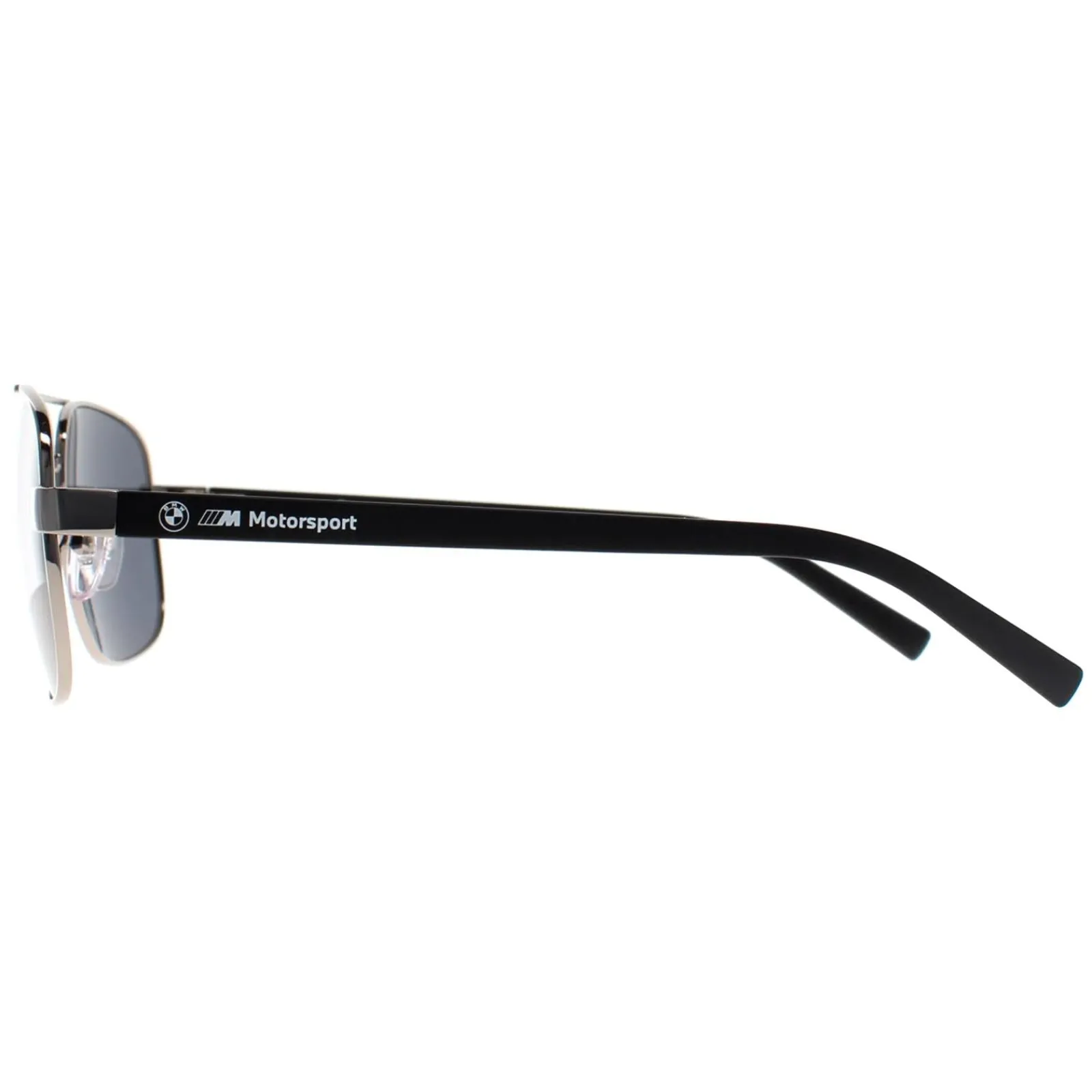 BMW Polarised^Sunglasses BS0039 15D Matte Light Ruthenium Smoke Polarized