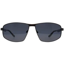 BMW Polarised|Aviator^Sunglasses BS0038 09D Matte Gunmetal Smoke Polarized