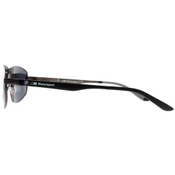BMW Polarised|Aviator^Sunglasses BS0038 09D Matte Gunmetal Smoke Polarized