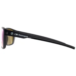 BMW Rectangle^Sunglasses BS0036 20Q Matte Black Green Mirror