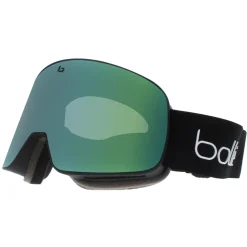 Bolle Bolle|Bolle^Ski Goggles Nevada BG096009 Matte Black Corp Phantom Green Emera