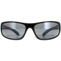 Bolle Polarised^Sunglasses Anaconda 10338 Shiny Black TNS Grey Polarized