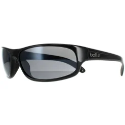 Bolle Polarised^Sunglasses Anaconda 10338 Shiny Black TNS Grey Polarized