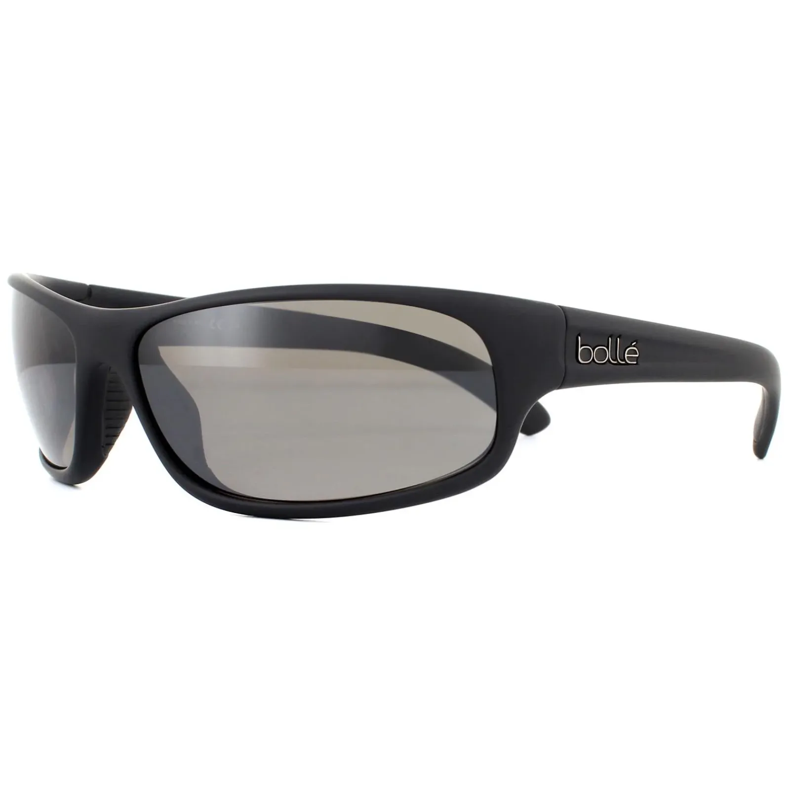 Bolle Polarised^Sunglasses Anaconda BS027002 Matte Black Volt+ Gun Polarized