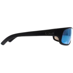Bolle Polarised|Wrap^Sunglasses Anaconda BS027008 Matte Black Sky Blue Polarized