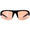 Bolle Semi Rimless^Sunglasses Bolt 2.0 BS004007 Matte Black Phantom Brown Gun Photo