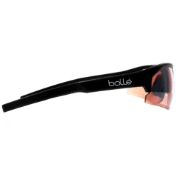 Bolle Semi Rimless^Sunglasses Bolt 2.0 BS004007 Matte Black Phantom Brown Gun Photo