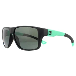 Bolle Polarised^Sunglasses Brecken 12461 Matte Black Mint HD Polarized TNS