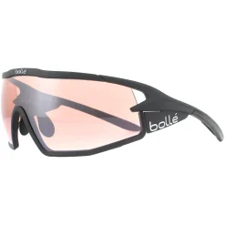 Bolle Wrap^Sunglasses B-Rock Pro 12627 Matte Black Phantom Vermillon Gun Ph