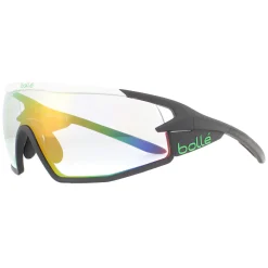 Bolle Wrap^Sunglasses B-Rock Pro 12630 Matte White Phantom Clear Green Phot