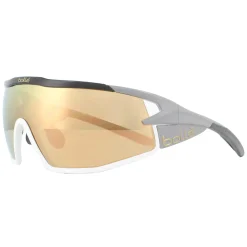Bolle Wrap^Sunglasses B-Rock Pro 12629 Shiny Black Brown Gold
