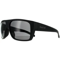 Bolle Polarised|Square^Sunglasses Falco 12638 Matte Black TNS Grey Polarised