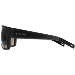 Bolle Polarised^Sunglasses Falco BS019001 Matte Crystal Black Volt+ Gun Polarise