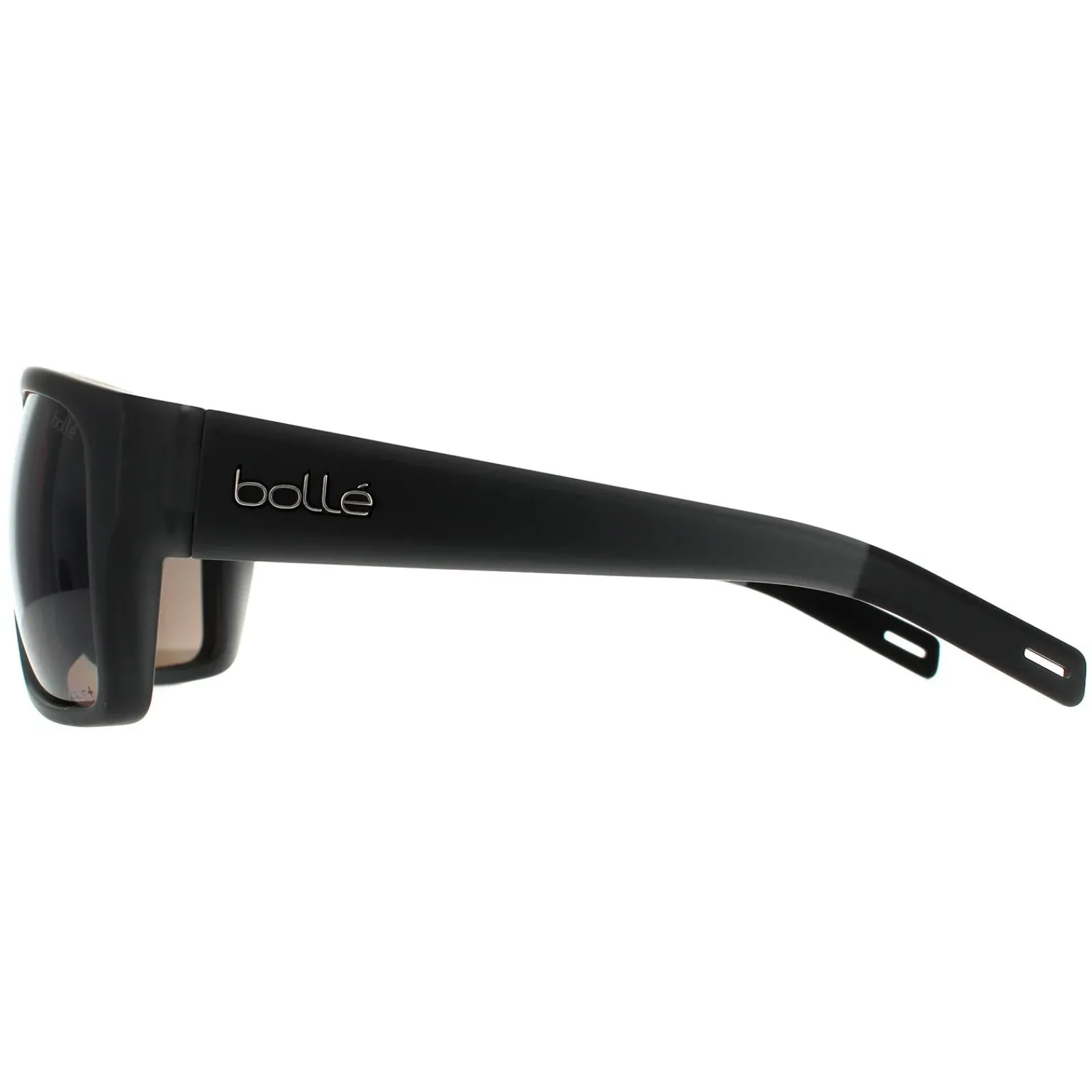 Bolle Polarised^Sunglasses Falco BS019001 Matte Crystal Black Volt+ Gun Polarise