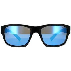 Bolle Polarised^Sunglasses Holman Floatable 12463 Matte Black Crystal Blue Offsh