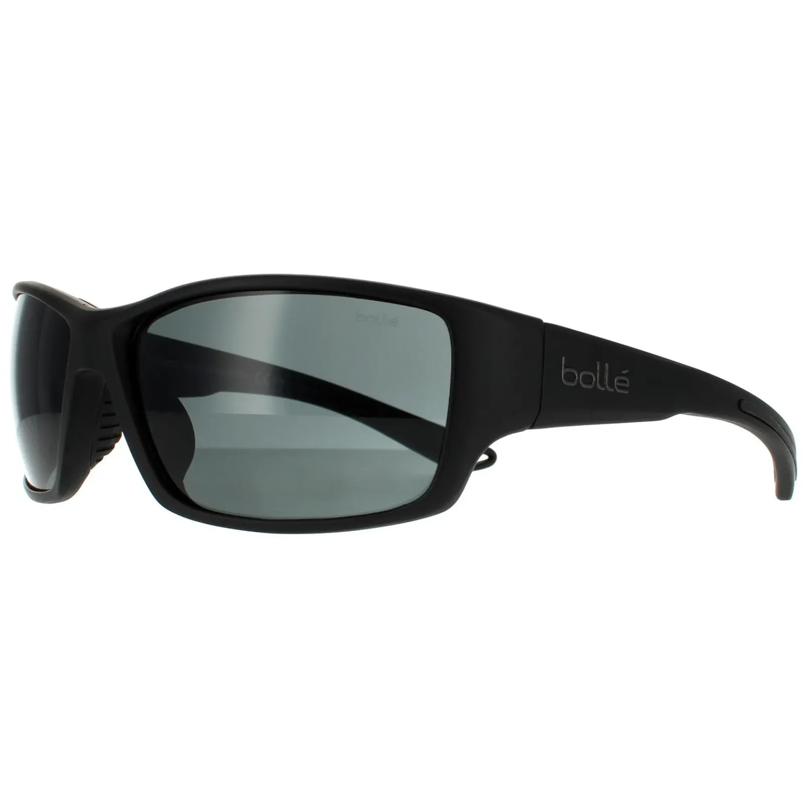 Bolle Rectangle^Sunglasses Kayman 12366 Matte Black Grey