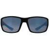 Bolle Wrap^Sunglasses Kayman 12649 Matte Black Phantom+ Blue Photochromic P