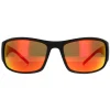 Bolle Wrap^Sunglasses King 14241 Black Metal Red Brown Fire