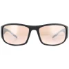 Bolle Wrap^Sunglasses King 12575 Matte Black Metal Brown Phantom Brown Gun