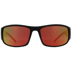 Bolle Polarised|Wrap^Sunglasses King BS026006 Matte Black Volt+ Ruby Polarized