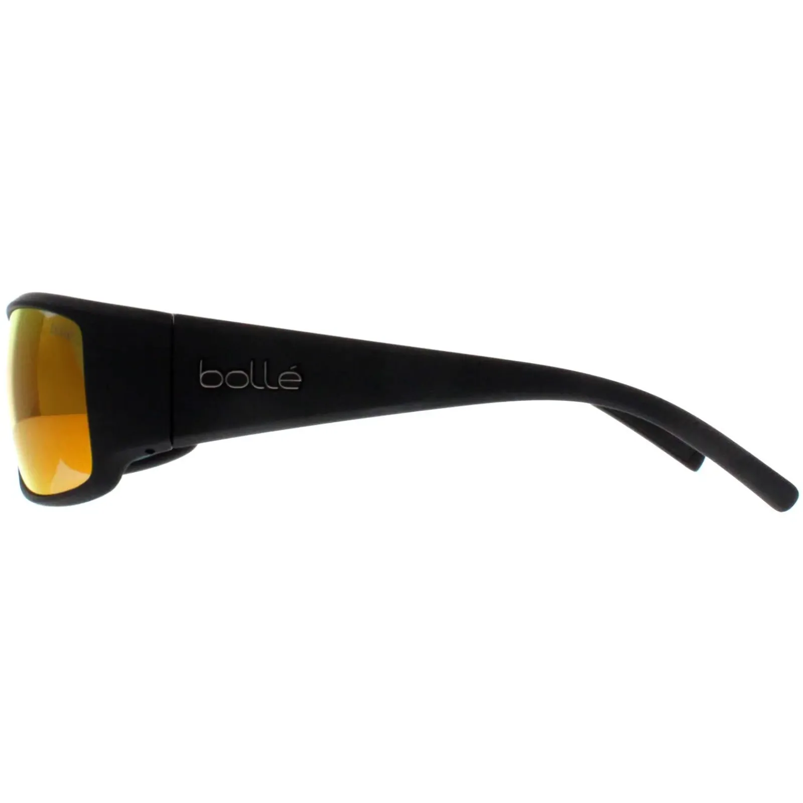 Bolle Polarised|Wrap^Sunglasses King BS026006 Matte Black Volt+ Ruby Polarized