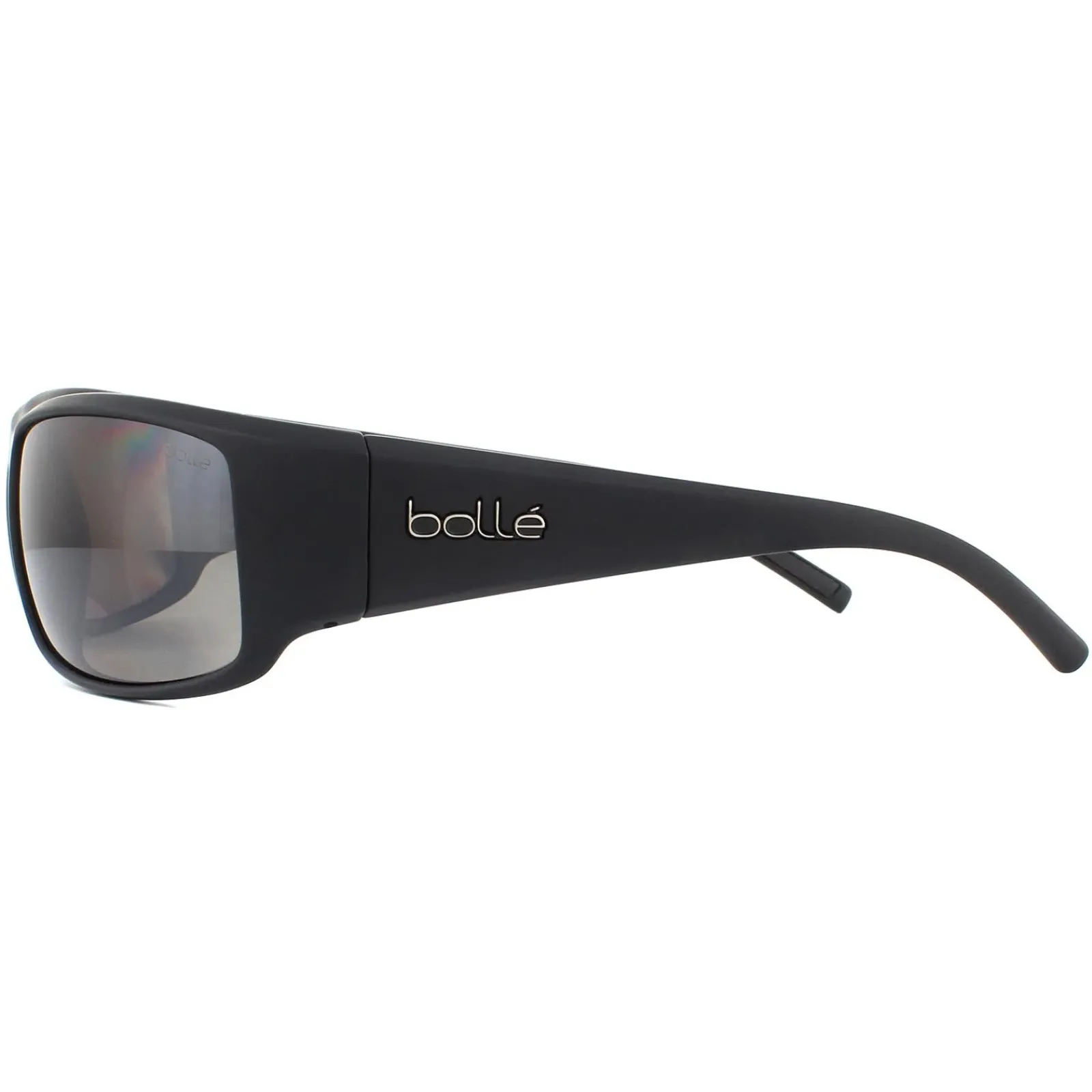 Bolle Polarised|Wrap^Sunglasses King BS026002 Matte Black Volt+ Gun Polarized