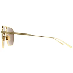 Bottega Veneta Square^Sunglasses BV1012S 003 Gold Brown