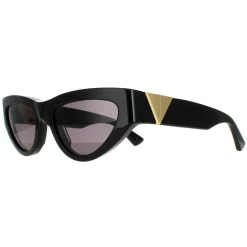Bottega Veneta Cat-Eye^Sunglasses BV1176S 001 Black Grey