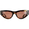 Bottega Veneta Cat-Eye^Sunglasses BV1176S 002 Havana Brown