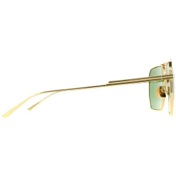 Bottega Veneta Square^Sunglasses BV1012S 004 Gold Green